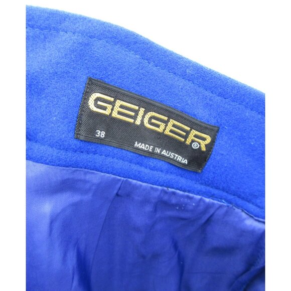 VINTAGE Geiger Skirt 38 Boiled Wool A-Line Midi Peasant Cottage US 6 - Picture 6 of 8